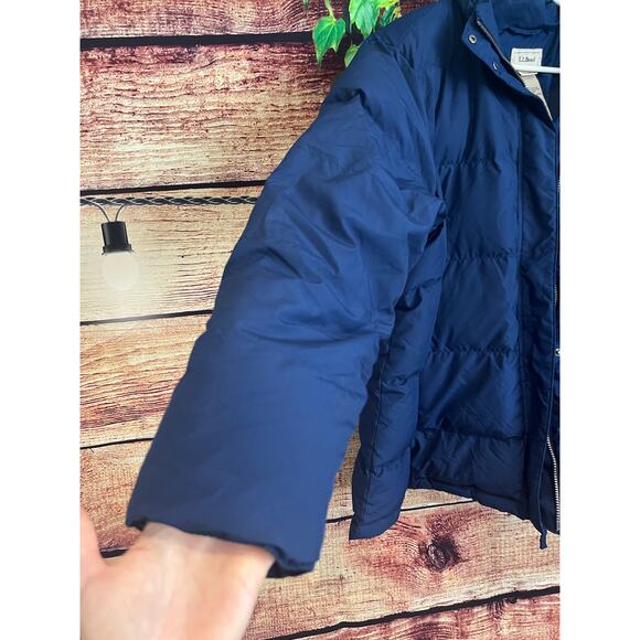 LL Bean Womens Ultrawarm Jacket Coat 2X 650 DOWN Puffer Hood Faux Fur Trim - Picture 6 of 14